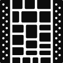 Icon gepflasterter Weg